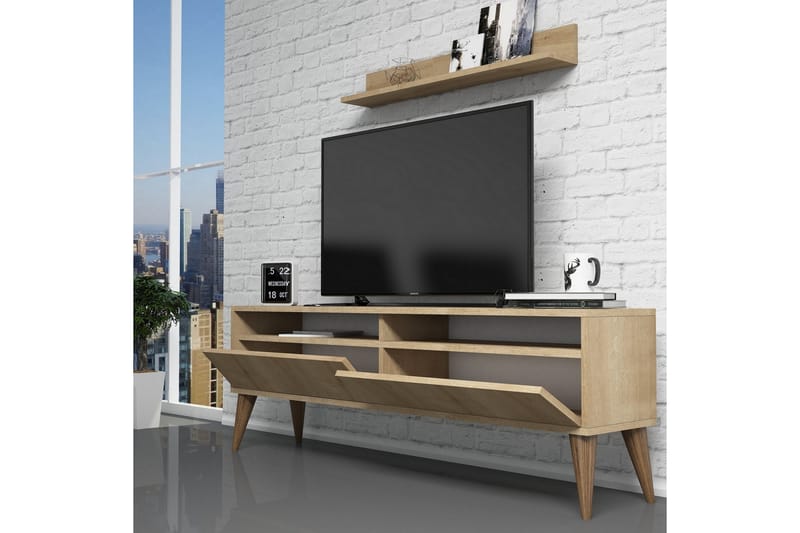 Hoptrup TV-Möbelset 150 cm - Ek - Möbler - Tv möbel & mediamöbel - TV-möbelset