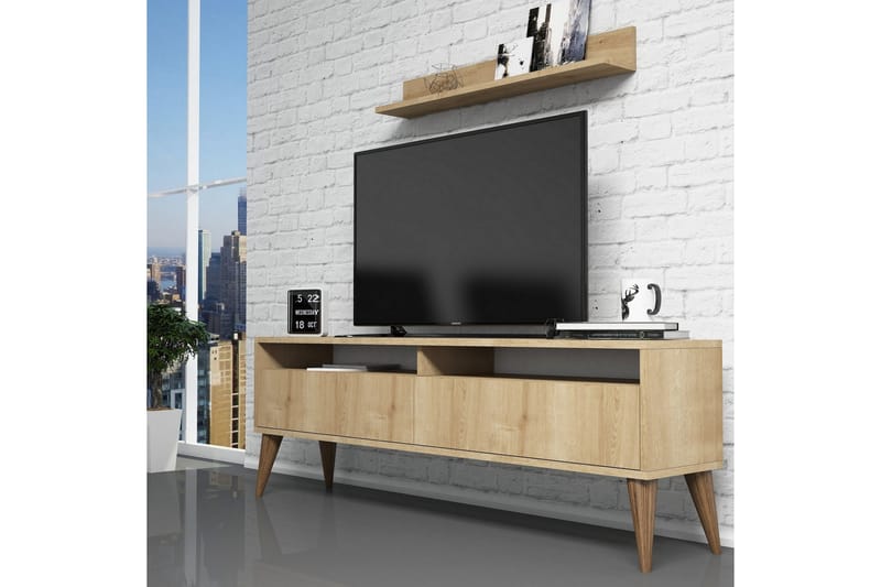Hoptrup TV-Möbelset 150 cm - Ek - Möbler - Tv möbel & mediamöbel - TV-möbelset