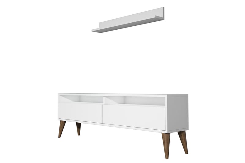Hoptrup TV-Möbelset 150 cm - Extra Vit - Möbler - Tv möbel & mediamöbel - TV-möbelset