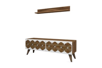 Hovdane TV-Möbelset 120 cm - Brun - Möbler - Tv möbel & mediamöbel - TV-möbelset