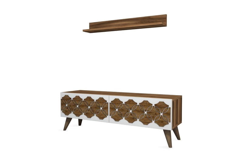 Hovdane TV-Möbelset 120 cm - Brun - Möbler - Tv möbel & mediamöbel - TV-möbelset