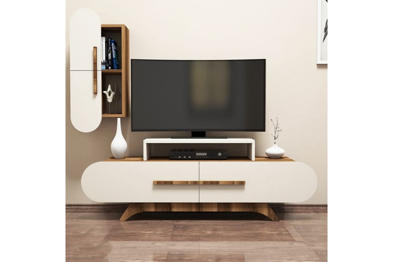 Hovdane TV-Möbelset 145 cm - Brun - Möbler - Tv möbel & mediamöbel - TV-möbelset