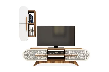 Hovdane TV-Möbelset 145 cm - Brun - Möbler - Tv möbel & mediamöbel - TV-möbelset