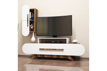 Hovdane TV-Möbelset 145 cm - Brun/Vit - Möbler - Tv möbel & mediamöbel - TV-möbelset