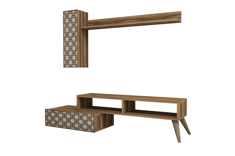 Hovdane TV-Möbelset 150 cm - Brun - Möbler - Tv möbel & mediamöbel - TV-möbelset