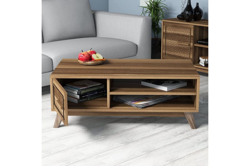 Hovdane TV-Möbelset 160 cm - Brun - Möbler - Tv möbel & mediamöbel - TV-möbelset