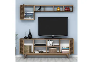Hovdane TV-Möbelset 160 cm - Brun/Ek - Möbler - Tv möbel & mediamöbel - TV-möbelset