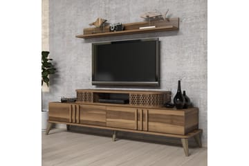 Hovdane TV-Möbelset 168 cm - Brun - Möbler - Tv möbel & mediamöbel - TV-möbelset