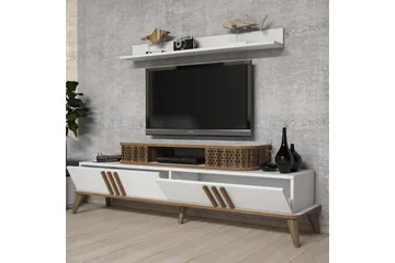 Hovdane TV-Möbelset 168 cm - Vit - Möbler - Tv möbel & mediamöbel - TV-möbelset