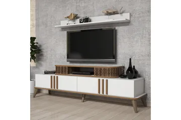 Hovdane TV-Möbelset 168 cm - Vit - Möbler - Tv möbel & mediamöbel - TV-möbelset