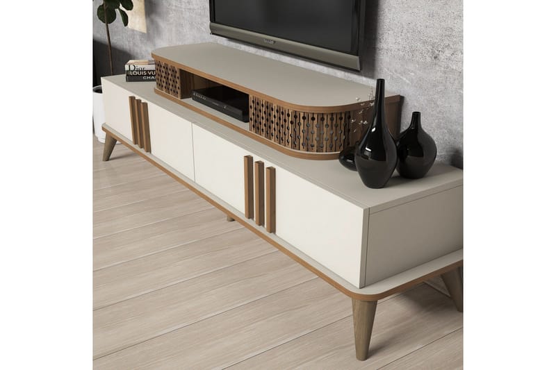 Hovdane TV-Möbelset 168 cm - Vit - Möbler - Tv möbel & mediamöbel - TV-möbelset