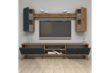 Hovdane TV-Möbelset 180 cm - Brun - Möbler - Tv möbel & mediamöbel - TV-möbelset