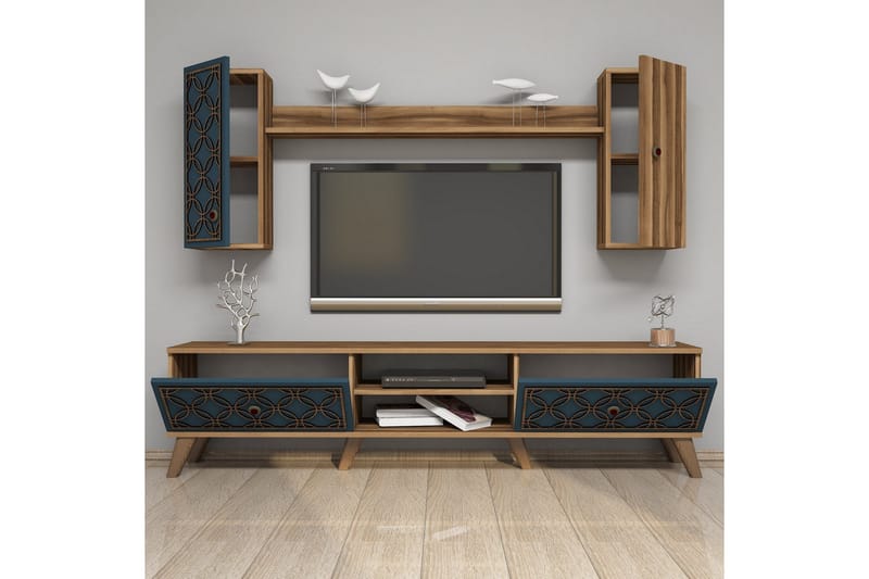 Hovdane TV-Möbelset 180 cm - Brun - Möbler - Tv möbel & mediamöbel - TV-möbelset