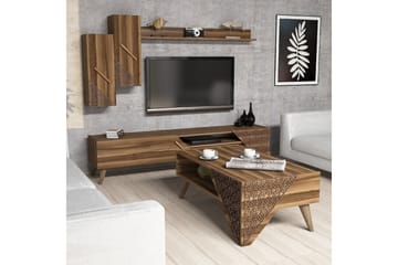 Hovdane TV-Möbelset 180 cm - Brun - Möbler - Tv möbel & mediamöbel - TV-möbelset