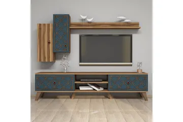 Hovdane TV-Möbelset 180 cm - Brun - Möbler - Tv möbel & mediamöbel - TV-möbelset