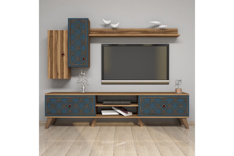 Hovdane TV-Möbelset 180 cm - Brun - Möbler - Tv möbel & mediamöbel - TV-möbelset