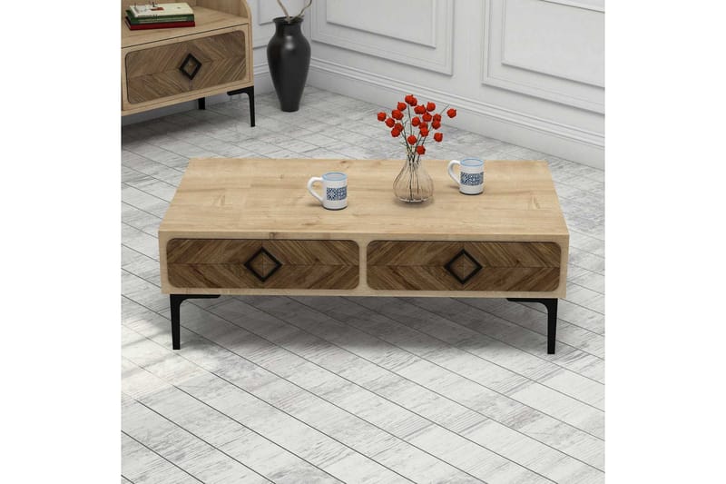 Hovdane TV-Möbelset 180 cm - Brun - Möbler - Tv möbel & mediamöbel - TV-möbelset