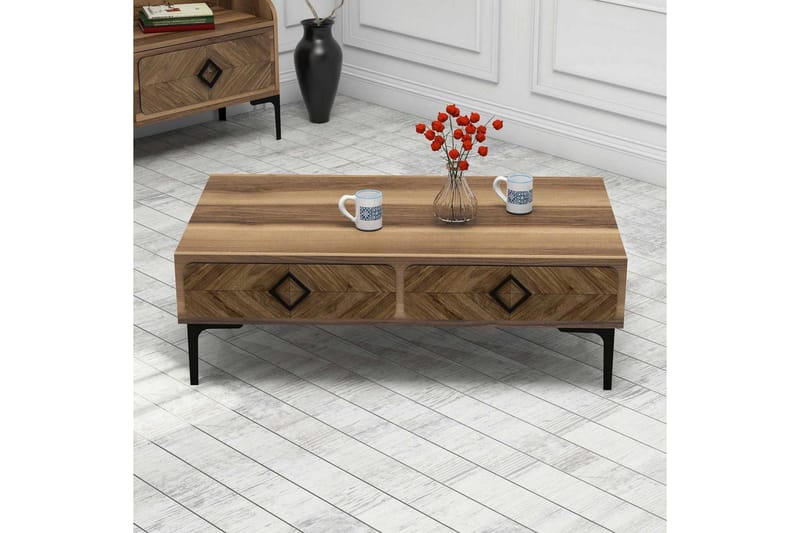 Hovdane TV-Möbelset 180 cm - Mörkbrun - Möbler - Tv möbel & mediamöbel - TV-möbelset