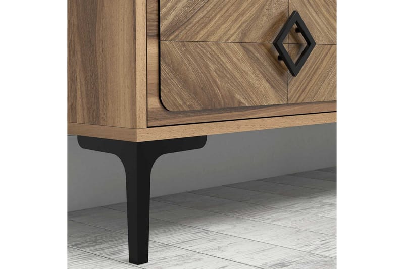 Hovdane TV-Möbelset 180 cm - Mörkbrun - Möbler - Tv möbel & mediamöbel - TV-möbelset