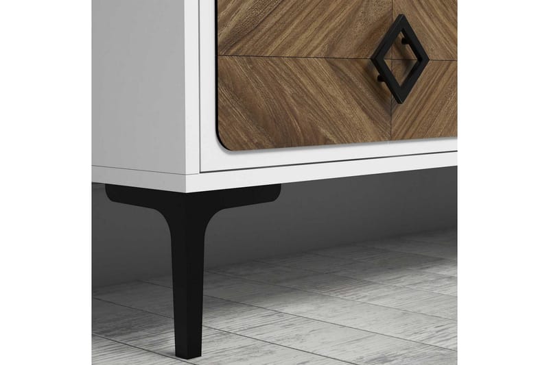 Hovdane TV-Möbelset 180 cm - Vit/Brun - Möbler - Tv möbel & mediamöbel - TV-möbelset