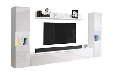 Kanehira Tv-möbelset - Vit - Möbler - Tv möbel & mediamöbel - TV-möbelset