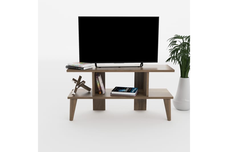 Keachi Tv-möbelset 90 cm - Mörkbrun - TV-möbelset