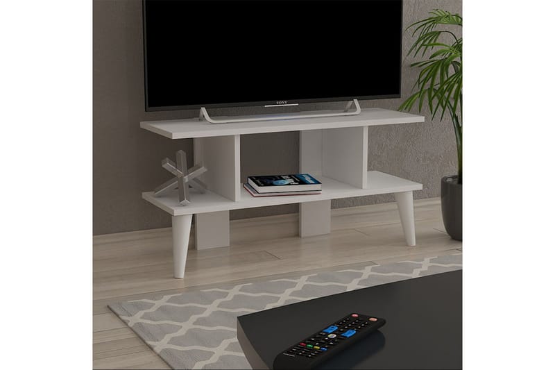 Keachi Tv-möbelset 90 cm - Vit - TV-möbelset