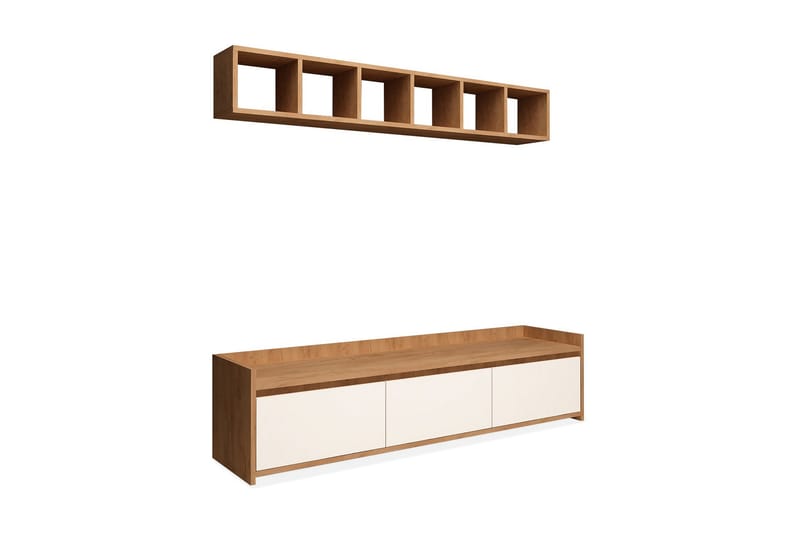 Mod Design Hallförvaring - Trä/Vit - TV-möbelset