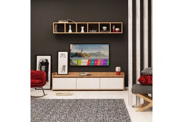 Mod Design Hallförvaring - Trä/Vit - Möbler - Tv möbel & mediamöbel - TV-möbelset