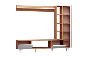 Mod Design Mediaförvaring - Trä/Vit - Möbler - Tv möbel & mediamöbel - TV-möbelset