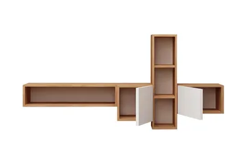 Mod Design Mediaförvaring - Trä/Vit - Möbler - Tv möbel & mediamöbel - TV-möbelset