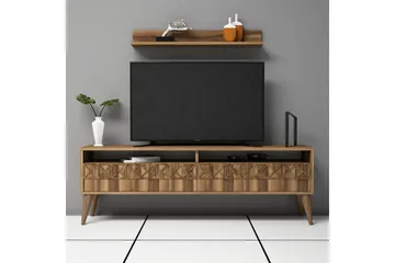 Muennink TV-Möbelset 150 cm - Valnöt - Möbler - Tv möbel & mediamöbel - TV-möbelset