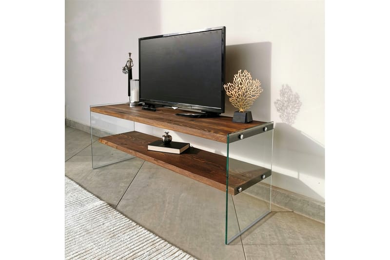 Netherlee TV-Möbelset 45 cm - Valnöt - Möbler - Tv möbel & mediamöbel - TV-möbelset