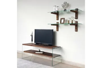 Netherlee TV-Möbelset 45 cm - Valnöt - Möbler - Tv möbel & mediamöbel - TV-möbelset
