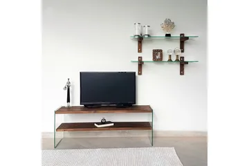 Netherlee TV-Möbelset 45 cm - Valnöt - Möbler - Tv möbel & mediamöbel - TV-möbelset