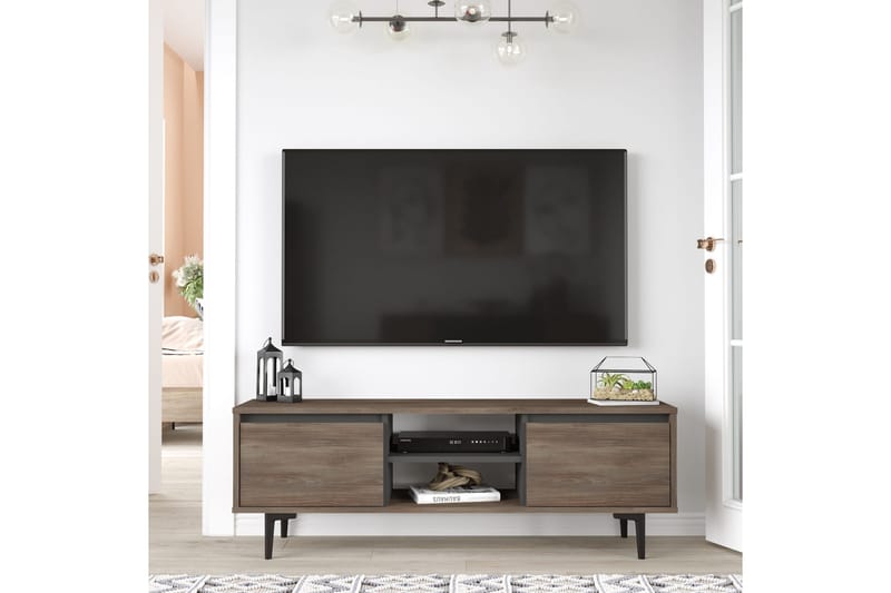 Rinorea Tv-möbelset 140x48,1 cm - Brun - TV-möbelset