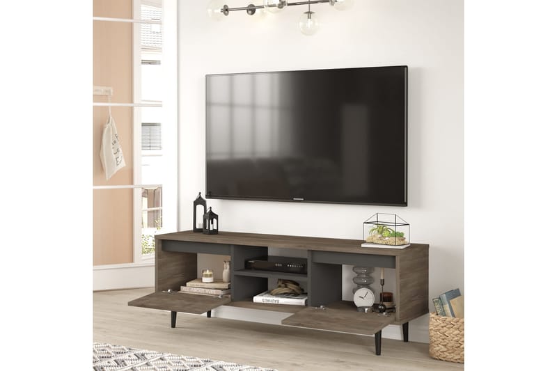 Rinorea Tv-möbelset 140x48,1 cm - Brun - TV-möbelset