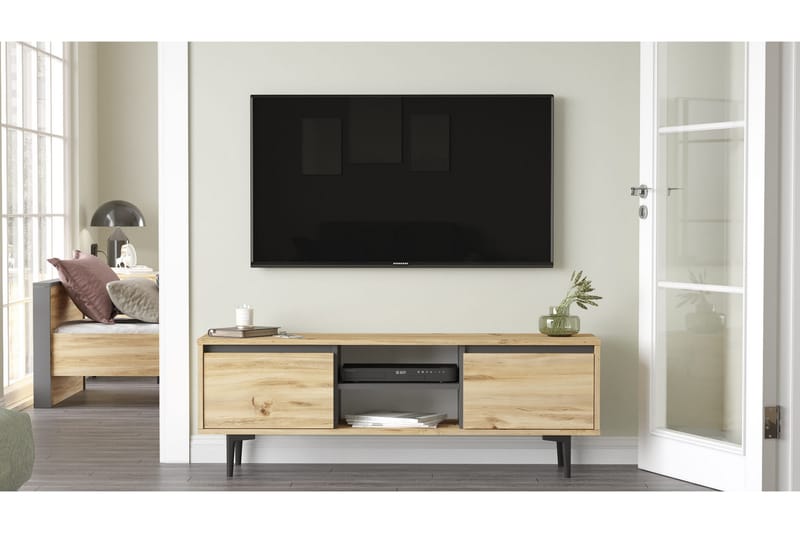 Rinorea Tv-möbelset 140x48,1 cm - Flerfärgad - TV-möbelset