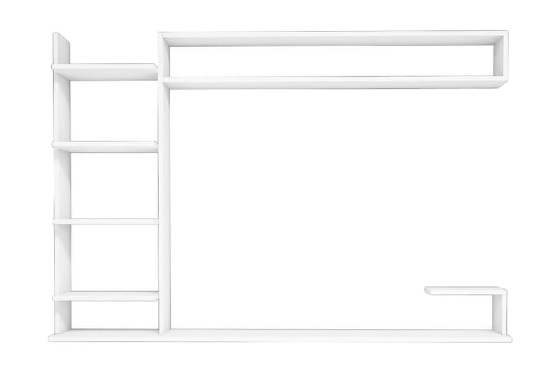 Rinorea Tv-möbelset 180x121,8 cm - Vit - Möbler - Tv möbel & mediamöbel - TV-möbelset
