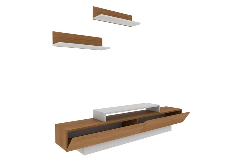 Rinorea Tv-möbelset 180x40 cm - Vit - Möbler - Tv möbel & mediamöbel - TV-möbelset