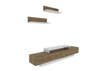 Rinorea Tv-möbelset 180x40 cm - Vit - Möbler - Tv möbel & mediamöbel - TV-möbelset