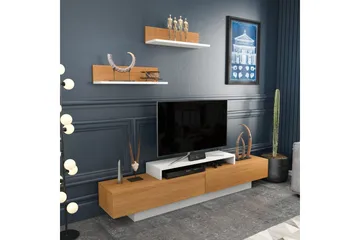 Rinorea Tv-möbelset 180x40 cm - Vit - Möbler - Tv möbel & mediamöbel - TV-möbelset
