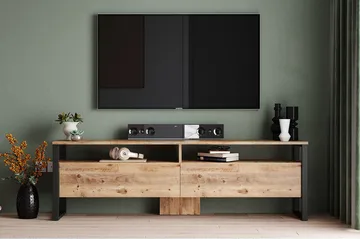 Rinorea Tv-möbelset 180x56 cm - Grön - Möbler - Tv möbel & mediamöbel - TV-möbelset