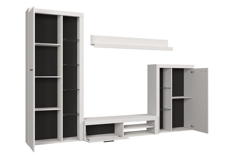 Rumba TV-möbelset - Beige/Grå - Möbler - Tv möbel & mediamöbel - TV-möbelset