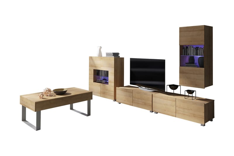 Tessan TV-möbelset - Beige - Möbler - Tv möbel & mediamöbel - TV-möbelset