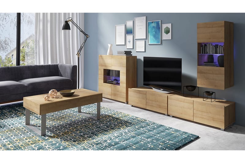 Tessan TV-möbelset - Beige - TV-möbelset