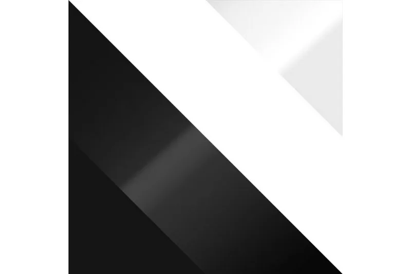 Tessan TV-möbelset - Svart/Vit Högglans/Blå Led-Belysning - Möbler - Tv möbel & mediamöbel - TV-möbelset