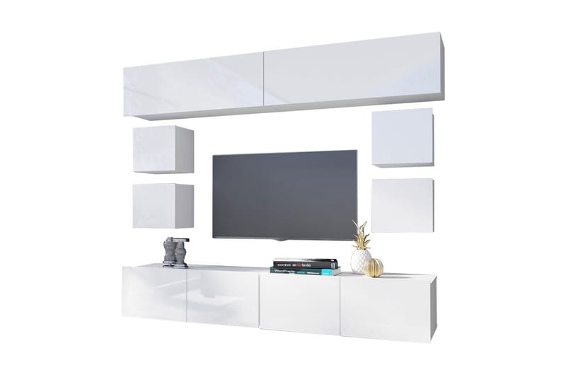 Tessan TV-möbelset - Vit - Möbler - Tv möbel & mediamöbel - TV-möbelset