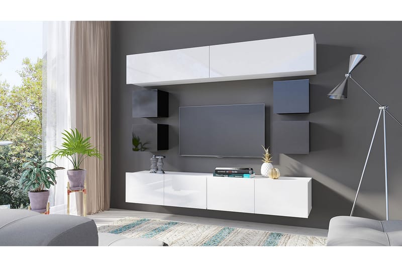 Tessan TV-möbelset - Vit - Möbler - Tv möbel & mediamöbel - TV-möbelset
