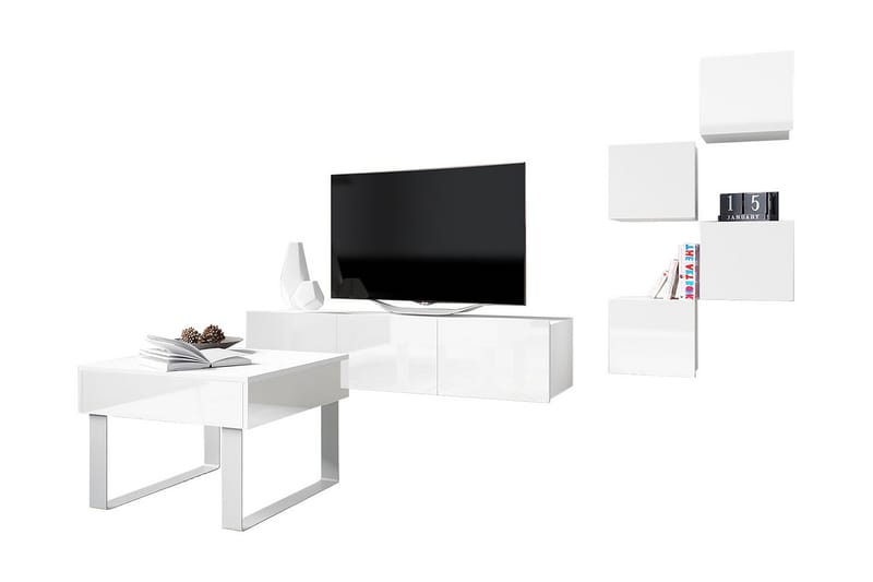 Tessan TV-möbelset - Vit - Möbler - Tv möbel & mediamöbel - TV-möbelset